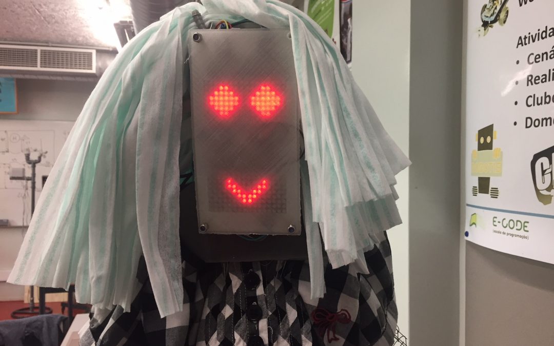 Instalação “Robots no Espaço”